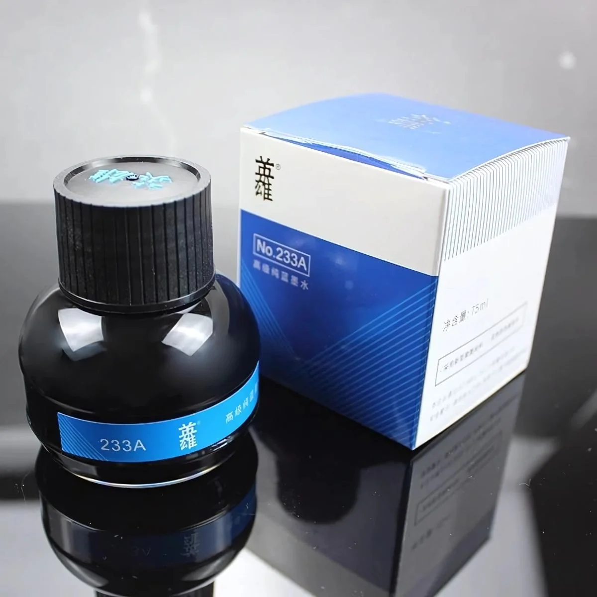 Hero 233A (Blue, 75ml) & 234A (Black, 70ml) Fountain Pen Ink Bottle – Non-Carbon, Quick-Drying, Smooth Flow for Fountain Pens, Calligraphy & Office Use - Image 7