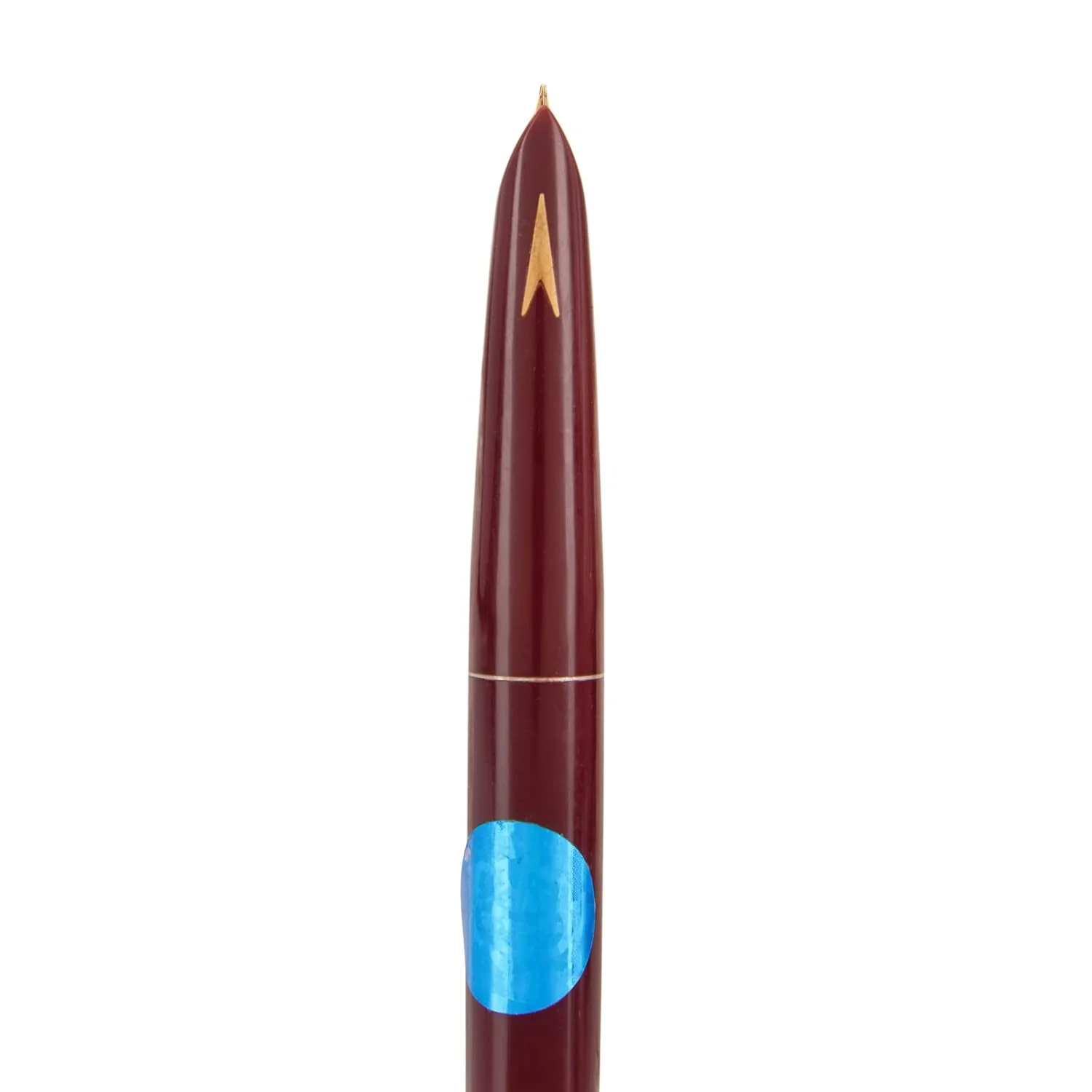 Hero 329 Original Fountain Pen with Iridium Nib – Gold Cap and Maroon Body - Image 6