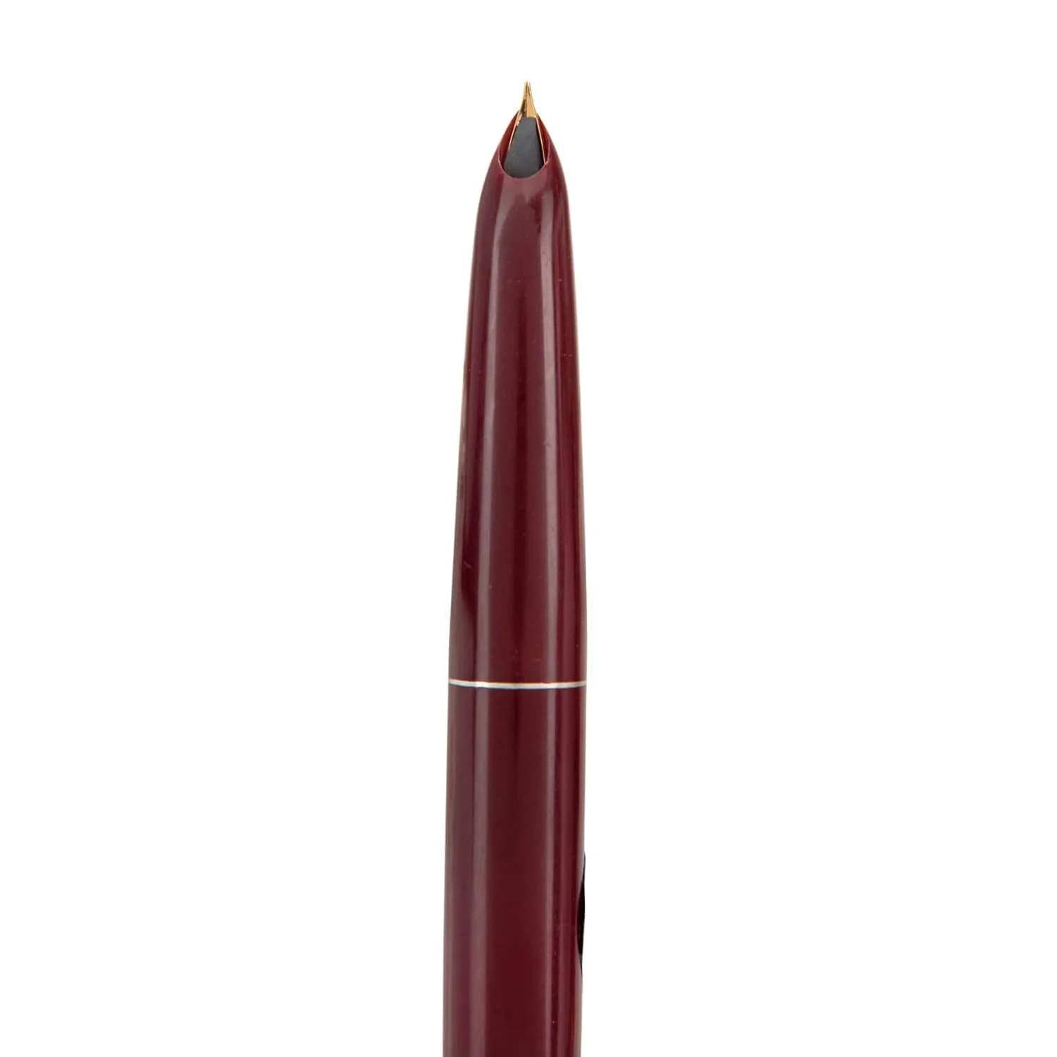 Hero 329 Original Fountain Pen with Iridium Nib – Gold Cap and Maroon Body - Image 7