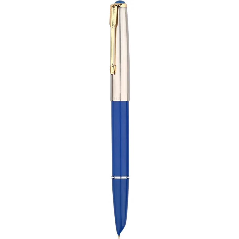 Hero 616 Fountain Pen with Iridium Extra-Fine 0.3mm Nib – Gold Cap, Smooth Writing, Lightweight Design with Converter – Available in Black, White, Yellow, Blue & Red - Image 11