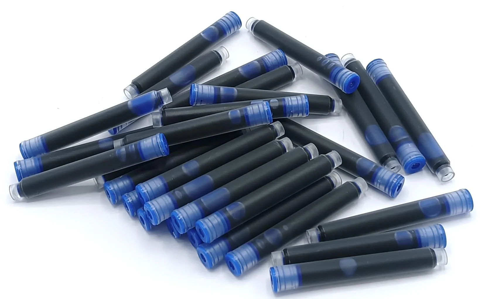 Jinhao Fountain Pen Ink Cartridges Refills, Disposable and Universal – 3.4mm Bore Diameter 30Pcs Ink Cartridges Jar for School, Student, and Office (Blue) - Image 5