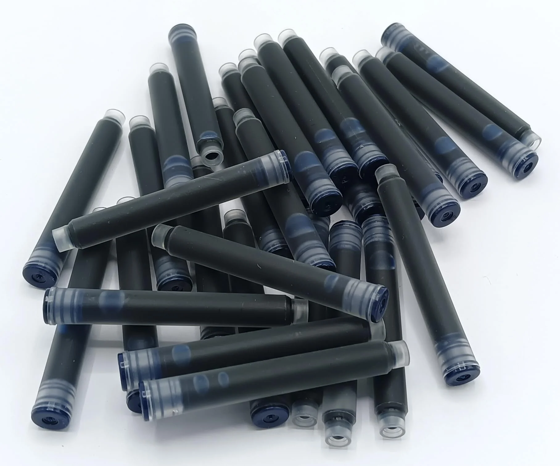Jinhao Fountain Pen Ink Cartridges Refills, Disposable and Universal – 3.4mm Bore Diameter 30Pcs Ink Cartridges Jar for School, Student, and Office (Blue Black) - Image 5