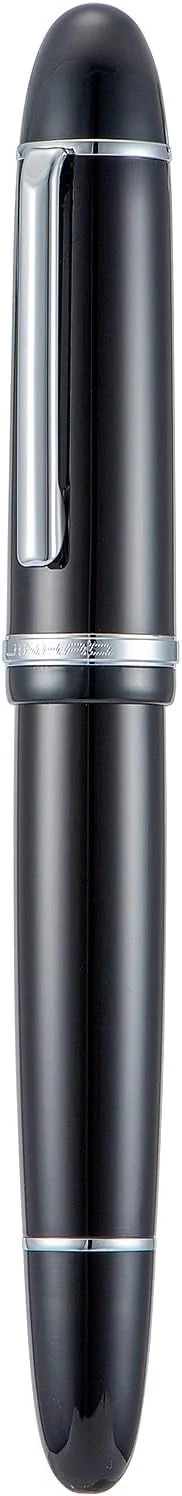 Jinhao X159 Black Fountain Pen – Extra Fine, Fine, or Medium Nib Options, Silver Clip, Big Size Acrylic Pen with Converter - Image 2