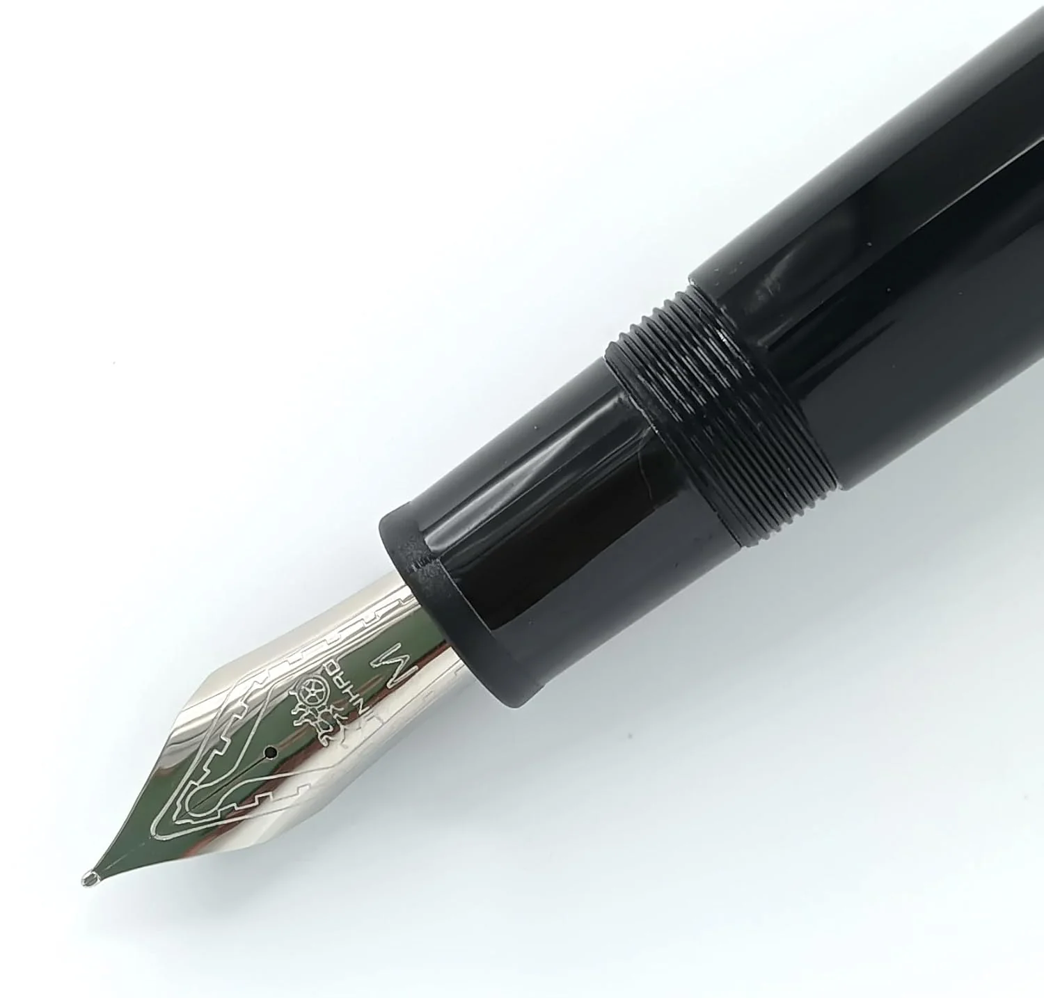 Jinhao X159 Black Fountain Pen – Extra Fine, Fine, or Medium Nib Options, Silver Clip, Big Size Acrylic Pen with Converter - Image 8