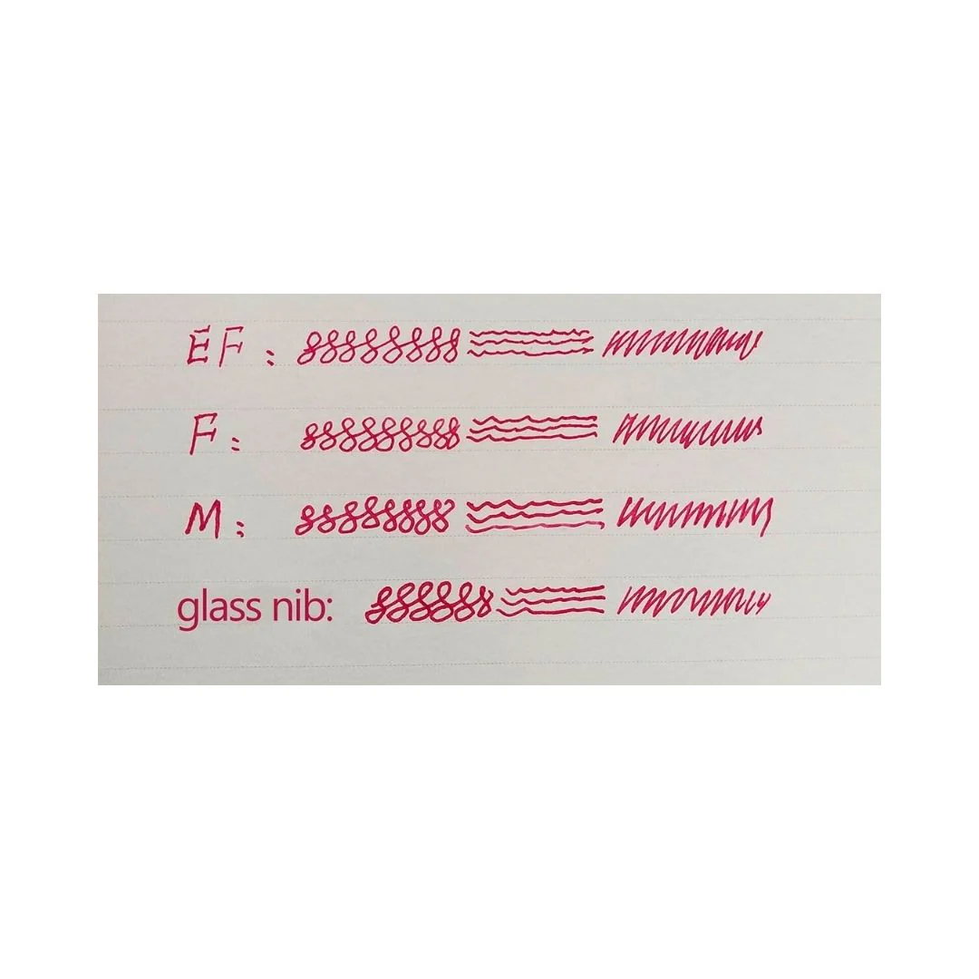 MAJOHN Multifunctional Dual-Purpose Pen – Glass Dip Pen & Fountain Pen with 3 Replacement Nibs (Extra Fine, Fine, Medium) –Dark Blue & Multicolor - Image 10