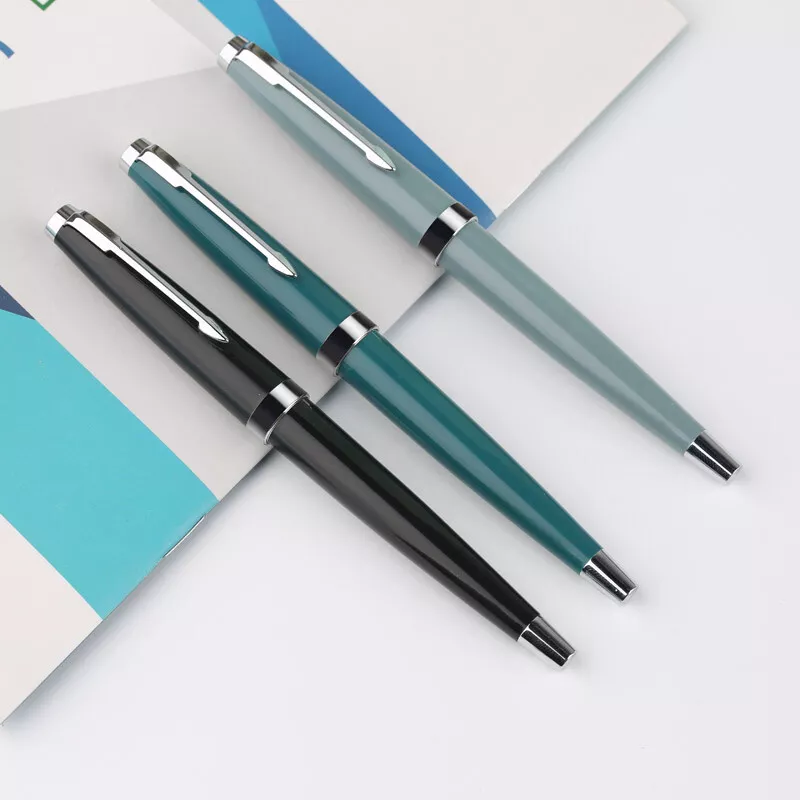 Moonman 80s Green Pocket Fountain Pen – Silver Clip, Fine Nib - Image 5