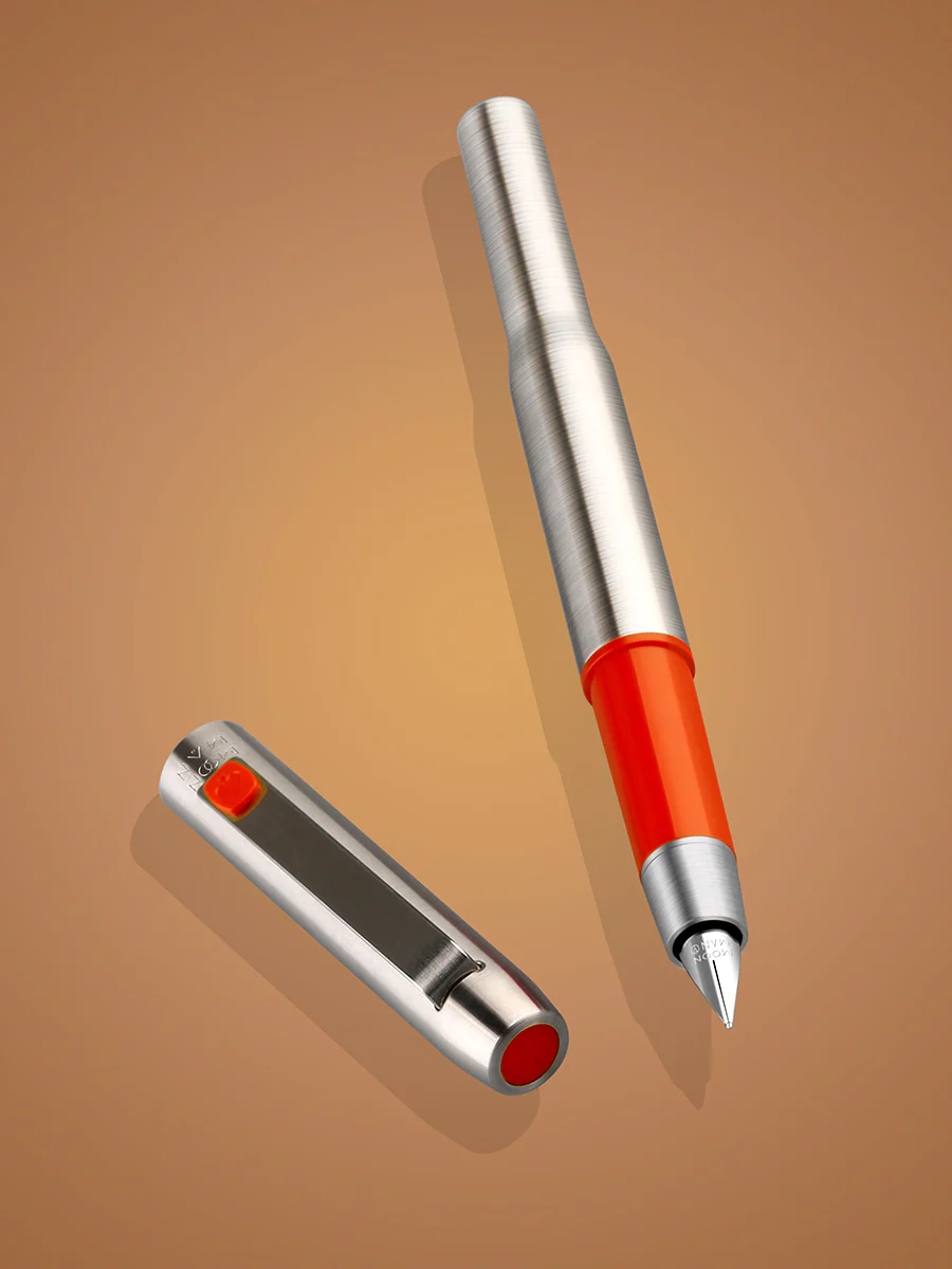 Moonman B25 Spades Ares Fountain Pen – Fine Nib (0.5mm), Stainless Steel - Image 13