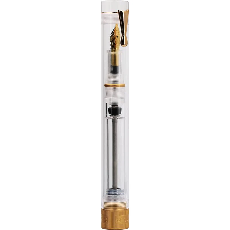 Moonman V1 Vacuum Filling Fountain Pen Fine Nib,(Golden Clip) - Image 2