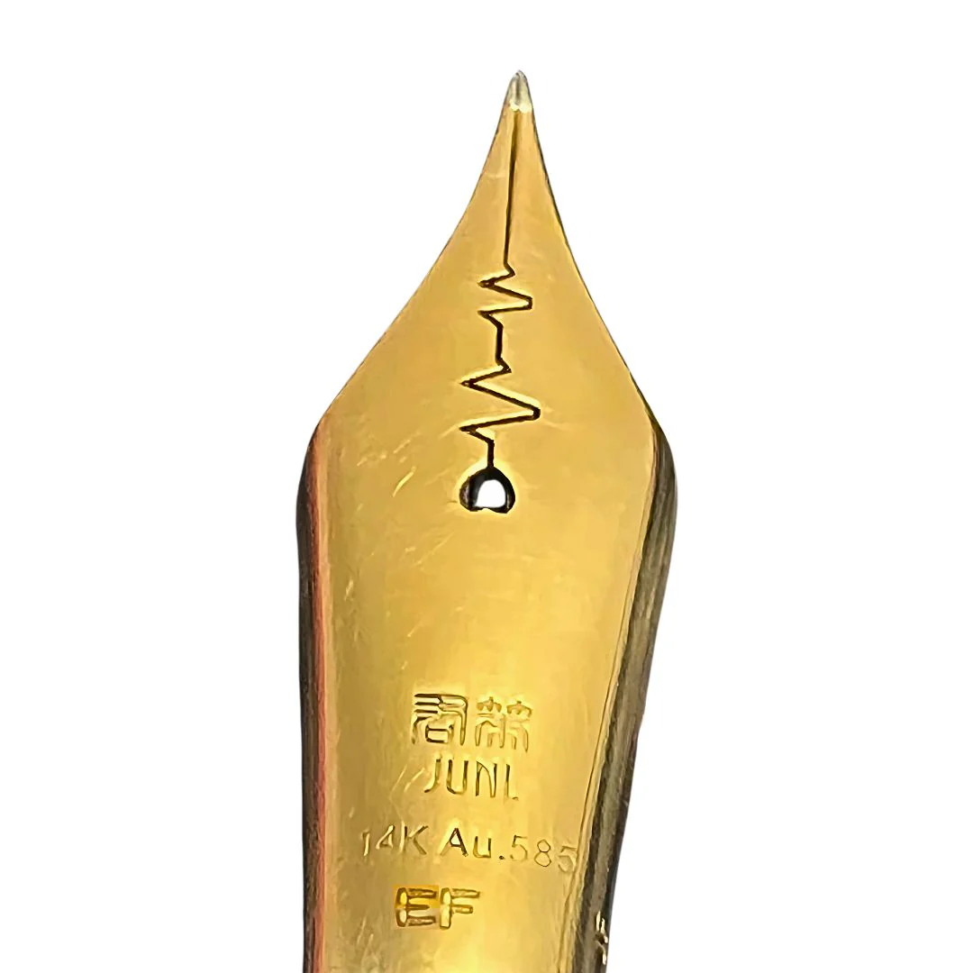 Wing Sung 14K Gold Fountain Pen Nib – Extra Fine / Fine / Medium Calligraphy Nib Replacement for Smooth Writing - Image 2