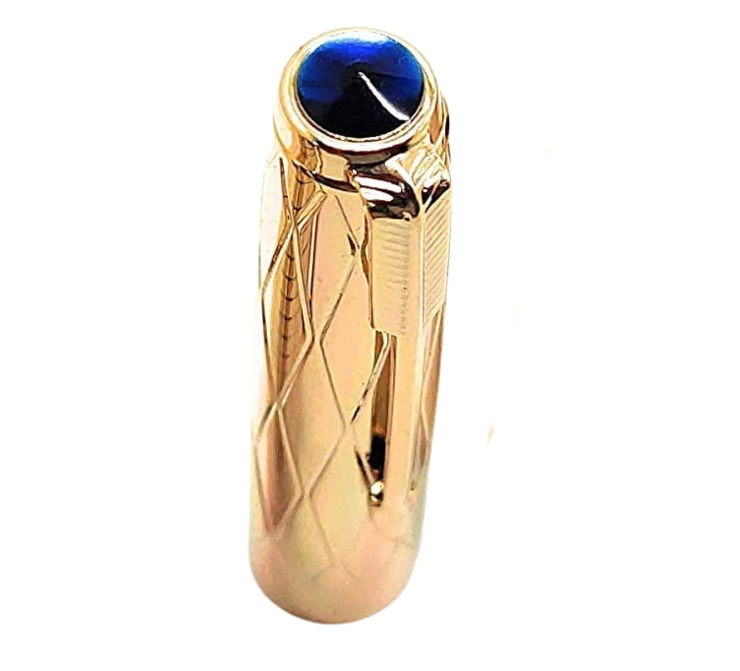 Wing Sung 601A Blue-Green Vacumatic Fountain Pen with Golden Cap – 0.5mm Fine Nib, Ink Window Pen, Resin Body, Push-Cap with Converter & Box (No Ink) - Image 5